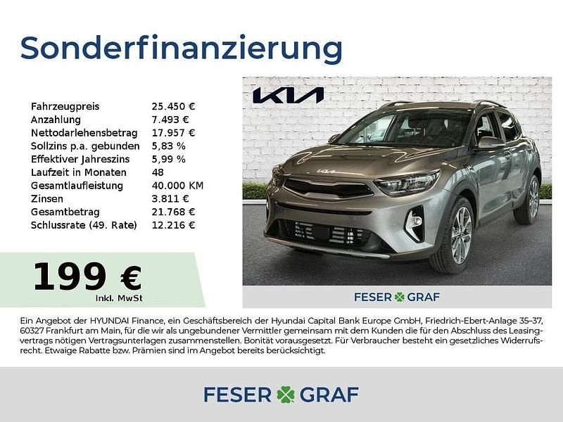 Astrograu met. Neu 2025 Kia Stonic 4 SUV | 25.450 € (Fairer Preis) - Bild 1/4