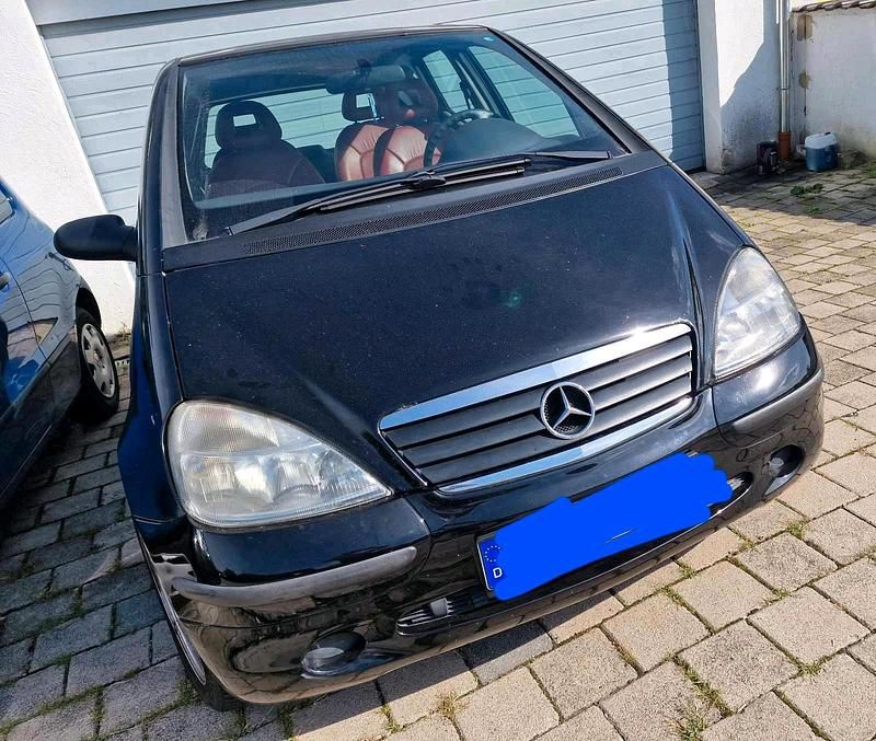 Schwarz Gebraucht 2000 Mercedes A170 Kleinwagen | 1.400 € (Fairer Preis) - Bild 1/4