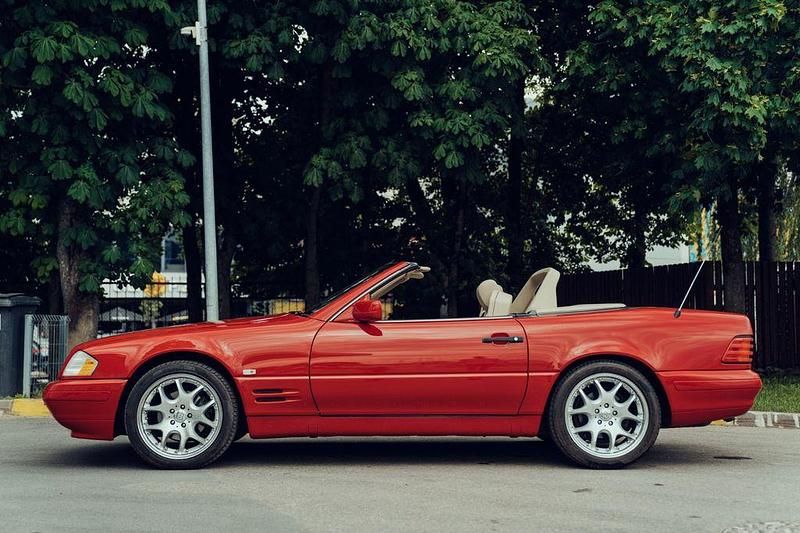Gebraucht Mercedes SL500 320 PS (235 kW) 1998 Rot Cabrio