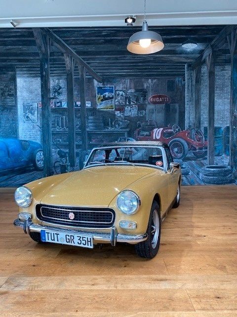 Beige Gebraucht 1972 MG Midget Cabrio | 15.870 € - Bild 1/4