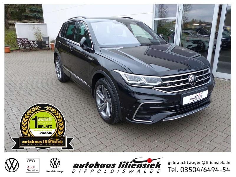 Deep black perleffekt Gebraucht 2022 VW Tiguan R-line SUV | 32.790 € (Fairer Preis) - Bild 1/4