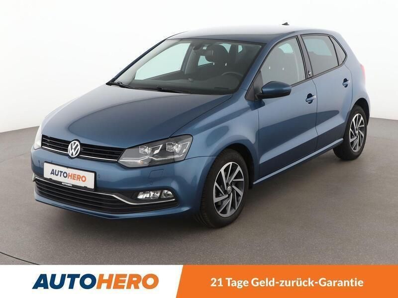 Blue silk Gebraucht 2017 VW Polo Sound Kleinwagen | 15.450 € (Fairer Preis) - Bild 1/3