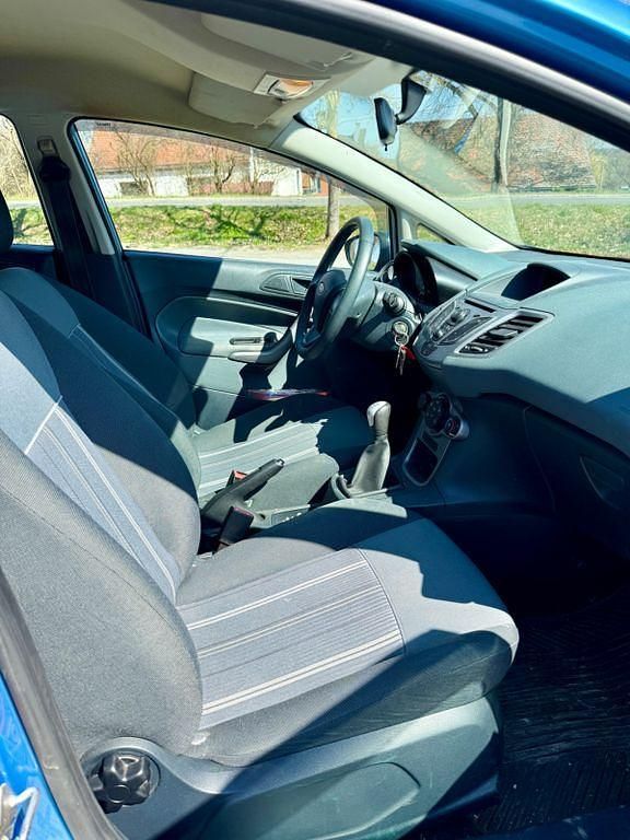 Gebraucht Ford Fiesta Trend 82 PS (60 kW) 2009 Blau Kleinwagen