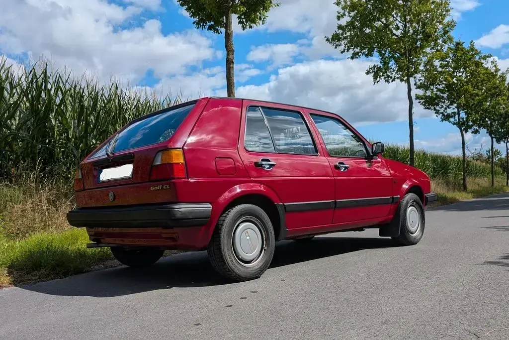 Gebraucht VW Golf II 54 PS (39 kW) 1990 Rot Kleinwagen