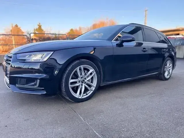 Używany Audi A4 S-Line 190 KM (139 kW) 2018 Czarny Kombi