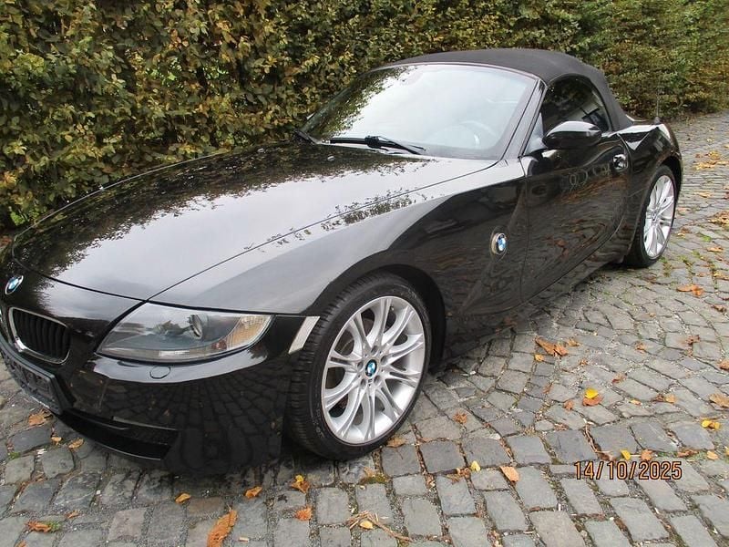 Schwarz Gebraucht 2007 BMW Z4 Sport Line Cabrio | 10.490 € (Guter Preis) - Bild 1/4