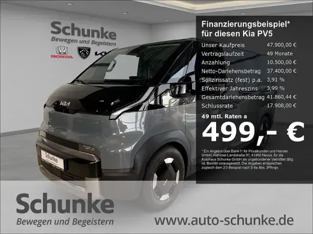 Gebraucht Kia PV5 119 kW (163 PS) 2025 Van / Kleinbus