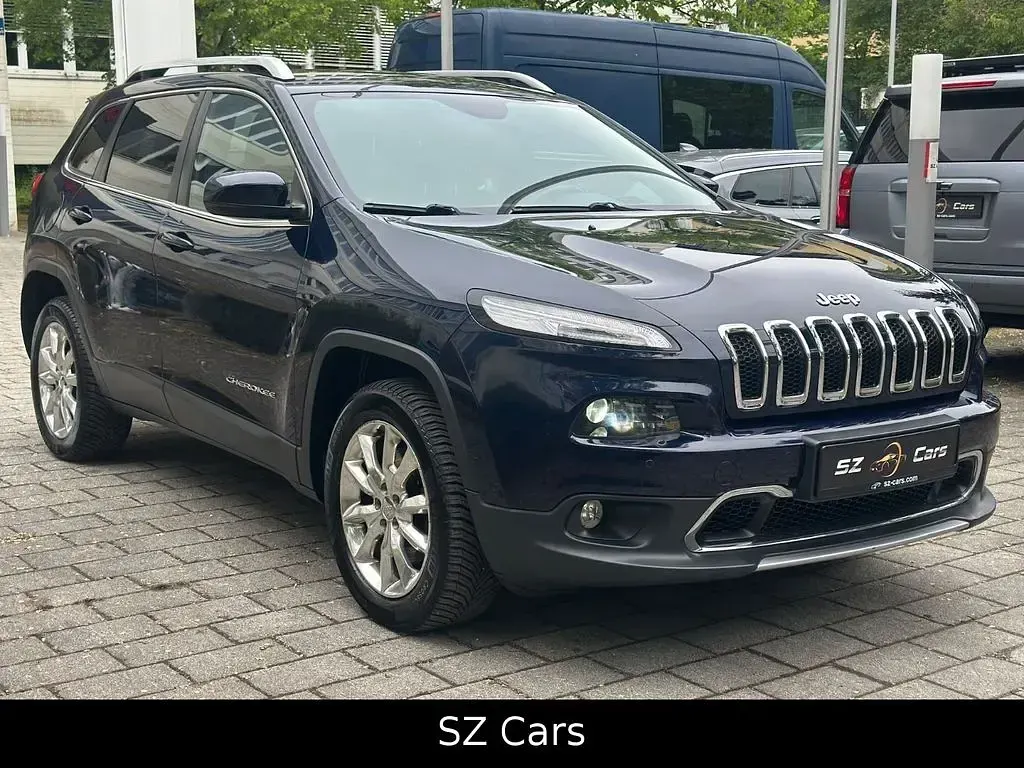Second-hand Jeep Cherokee Limited 170 CP (125 kW) 2014 Albastru SUV