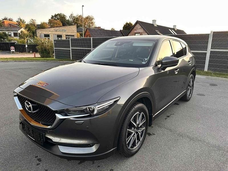 Grau Gebraucht 2018 Mazda CX-5 Exclusive-Line SUV | 10.900 € (Superpreis) - Bild 1/4