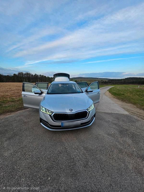 Gebraucht Skoda Octavia 116 PS (85 kW) 2020 Silber Kombi