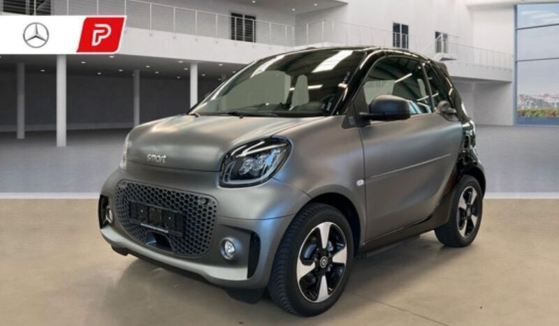 Schwarz Gebraucht 2021 Smart ForTwo Electric Drive Cabrio | 12.490 € (Fairer Preis) - Bild 1/4