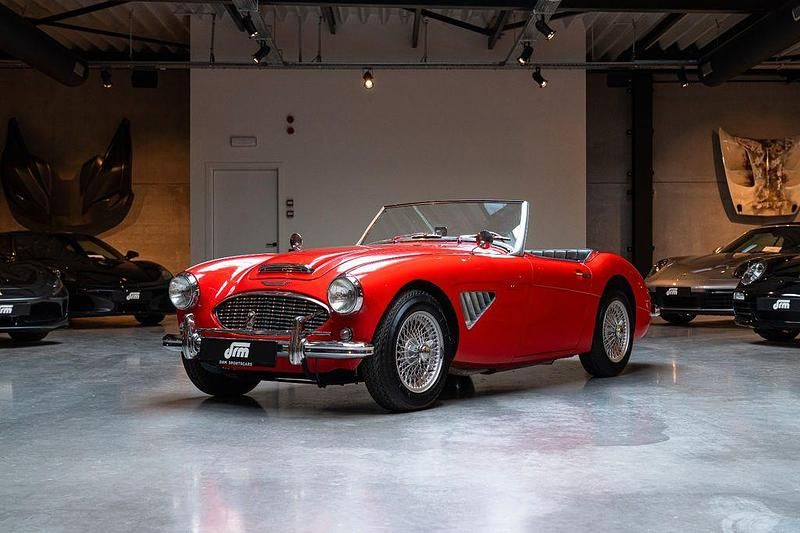 Rot Gebraucht 1959 Austin Healey 3000 MK I Cabrio | 52.500 € - Bild 1/4