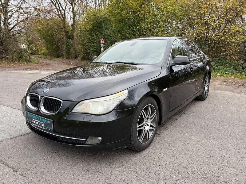 Schwarz Gebraucht 2009 BMW 525 Performance Limousine | 4.990 € (Superpreis) - Bild 1/4