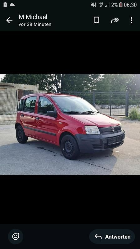 Rot Gebraucht 2007 Fiat Panda Kleinwagen | 1.199 € (Guter Preis) - Bild 1/4
