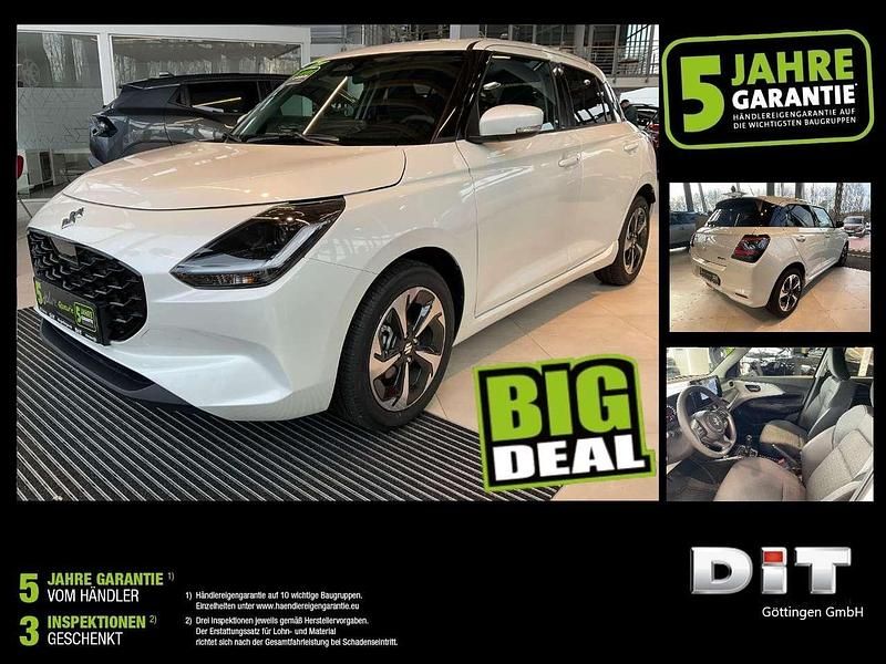 Neu Suzuki Swift Comfort+ 83 PS (61 kW) 2025 Weiß Kleinwagen