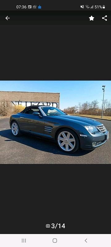 Gebraucht Chrysler Crossfire 218 PS (160 kW) 2006 Grau Cabrio