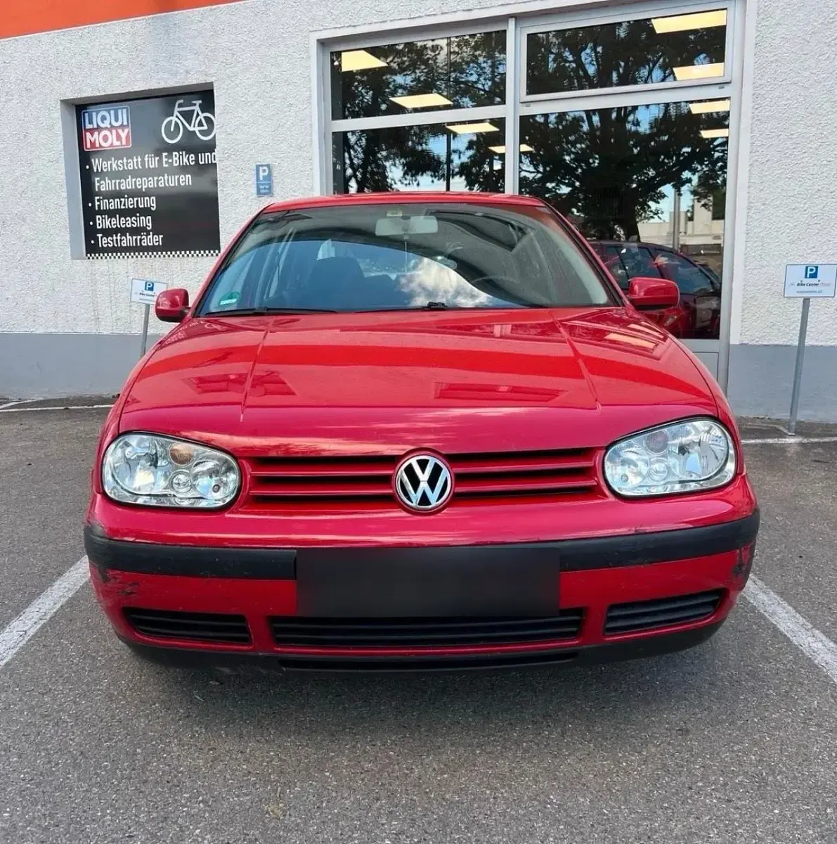 Gebraucht VW Golf IV 75 PS (55 kW) 2003 Rot Kleinwagen