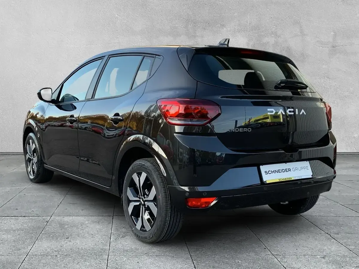 Neu Dacia Sandero Journey 101 PS (74 kW) 2025 Schwarz Kleinwagen