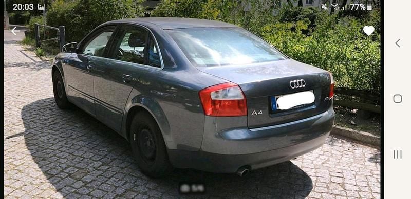 Gebraucht Audi A4 125 PS (91 kW) 2002 Grau Limousine