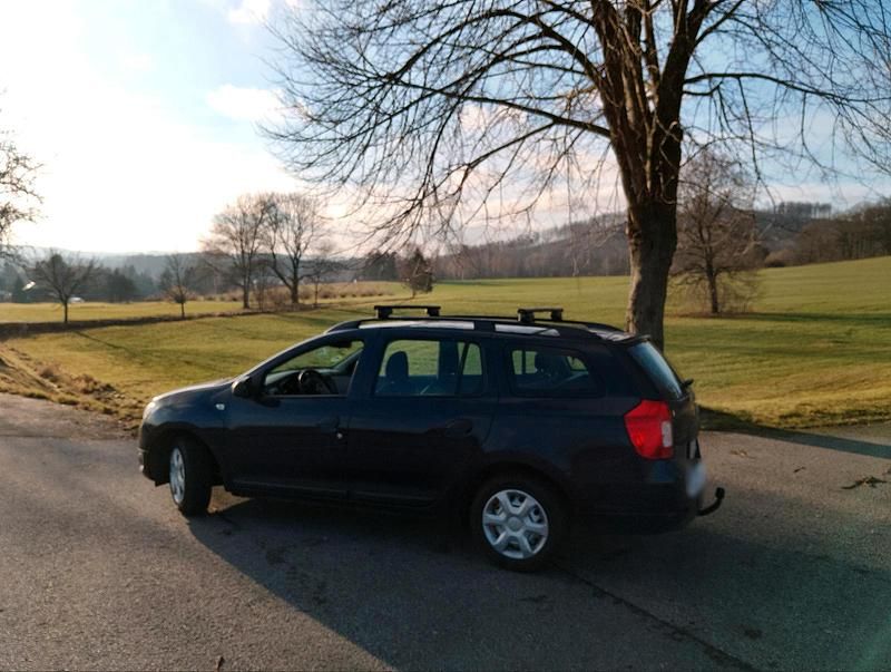Gebraucht Dacia Logan MCV 75 PS (55 kW) 2014 Blau Kombi