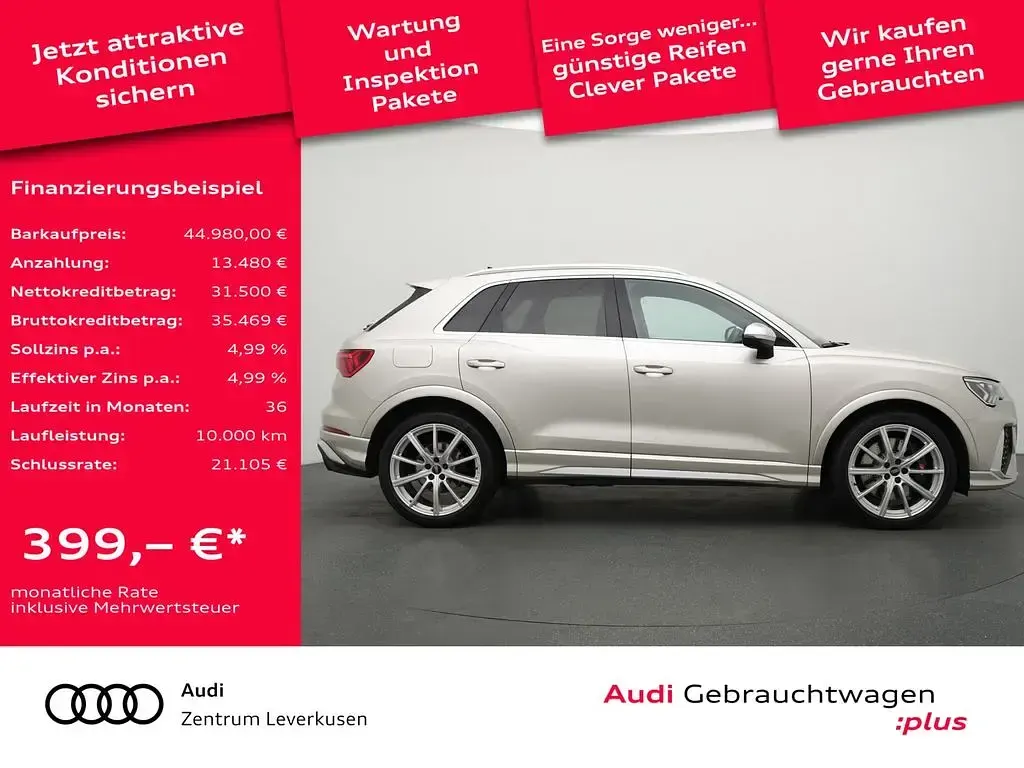Gebraucht Audi RS Q3 Sport 400 PS (294 kW) 2022 Individuallackierungen audi exclusive SUV