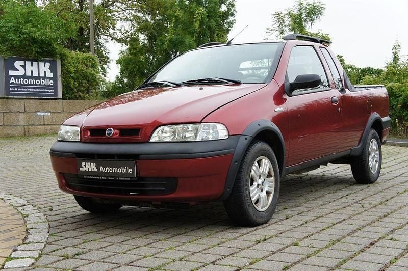 Rot Gebraucht 2003 Fiat Strada Abholung | 2.490 € - Bild 1/4