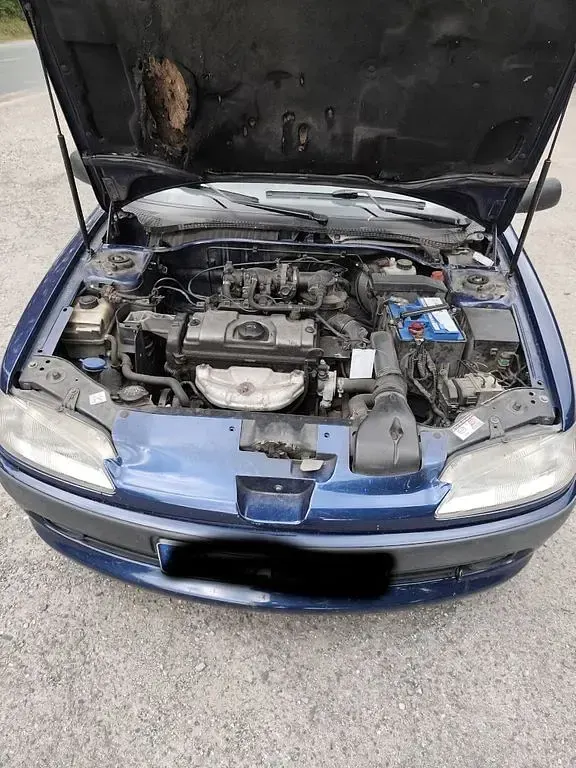 Gebraucht Peugeot 306 Cabriolet 88 PS (64 kW) 1998 Blau Cabrio