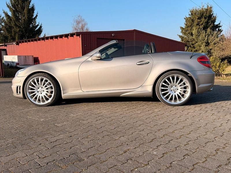 Gebraucht Mercedes SLK55 AMG AMG 360 PS (264 kW) 2006 Silber Cabrio