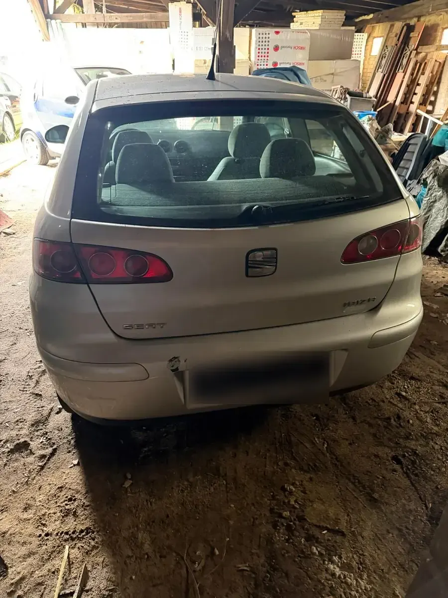 Gebraucht Seat Ibiza 2002 Silber Kleinwagen