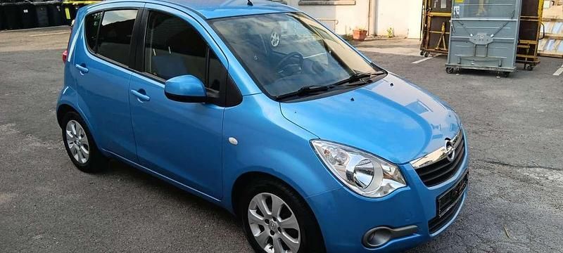 Marokko blau/moroccan blue Gebraucht 2009 Opel Agila Edition Kleinwagen | 5.840 € (Fairer Preis) - Bild 1/4