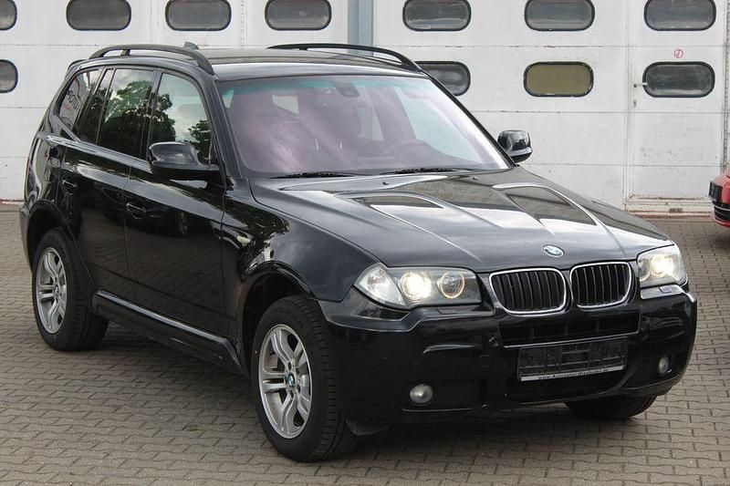Black sapphire metallic Gebraucht 2009 BMW X3 M Sport SUV | 8.700 € (Etwas zu teuer) - Bild 1/4