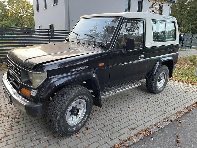 Gebraucht Toyota Land Cruiser 90 PS (66 kW) 1992 Schwarz SUV