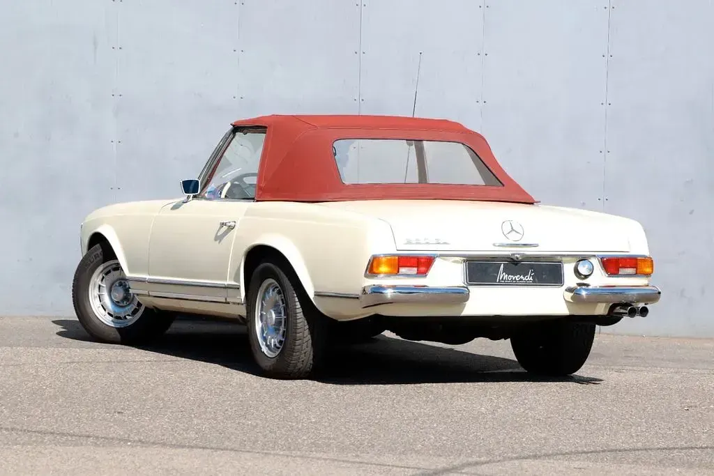 Gebraucht Mercedes SL280 170 PS (125 kW) 1968 Weiß Cabrio
