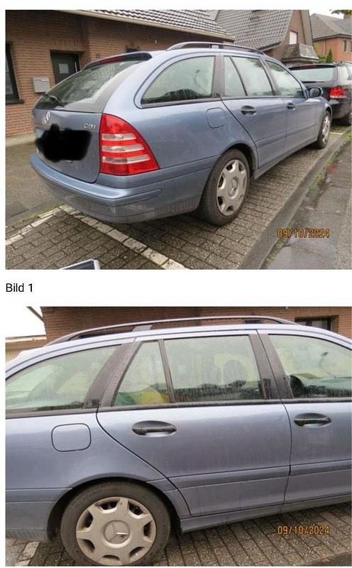 Blau Gebraucht 2004 Mercedes C200 Classic Kombi | 2.200 € (Fairer Preis) - Bild 1/4