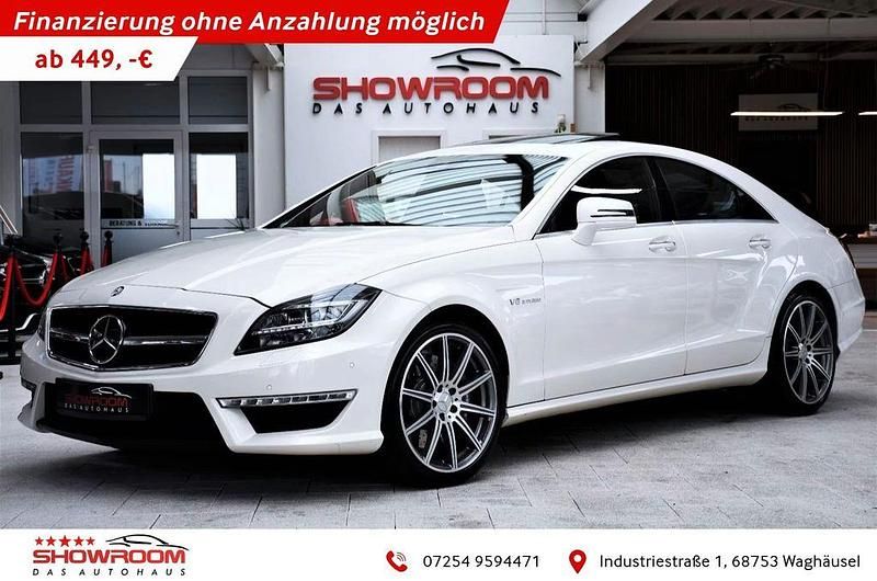 Diamantweiss metalliclack (7 Gebraucht 2013 Mercedes CLS63 AMG AMG Coupé | 43.290 € (Fairer Preis) - Bild 1/4
