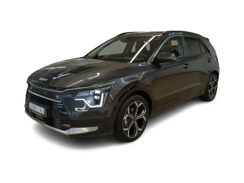 Grau Neu 2025 Kia Niro Spirit SUV | 35.879 € (Etwas zu teuer) - Bild 1/4