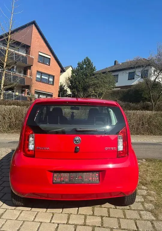Gebraucht Skoda Citigo Easy 60 PS (44 kW) 2012 Rot Kleinwagen