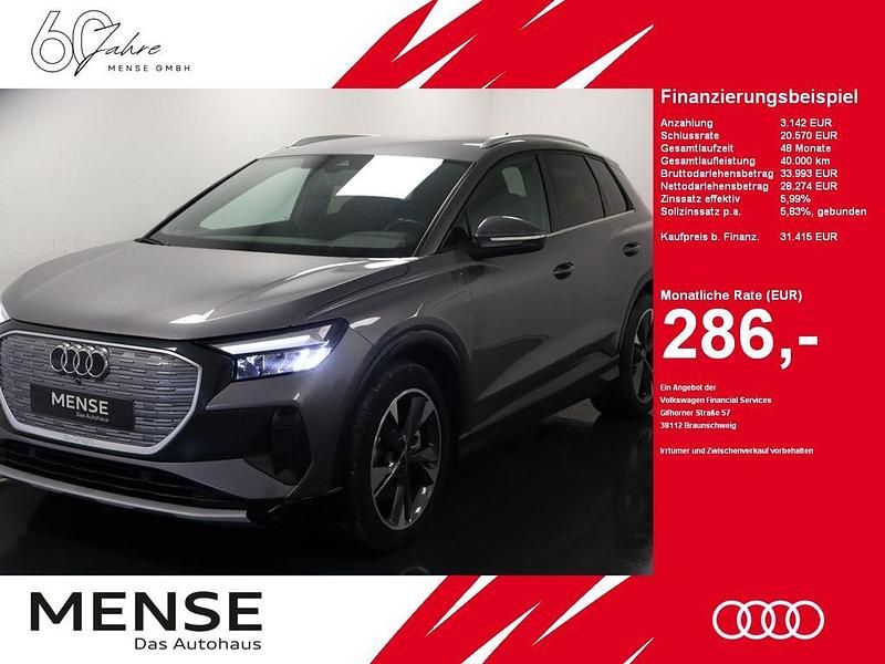 Taifungrau Gebraucht 2022 Audi Q4 e-tron Ambiente SUV | 31.415 € (Guter Preis) - Bild 1/4