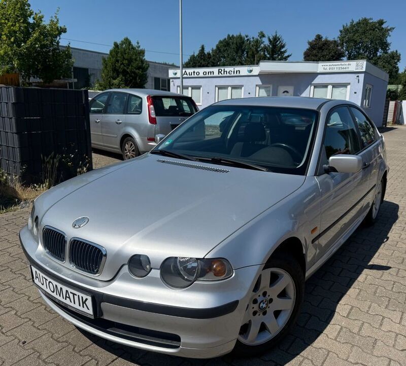 Silber Gebraucht 2003 BMW 316 Compact Advantage Kleinwagen | 3.950 € (Etwas zu teuer) - Bild 1/4