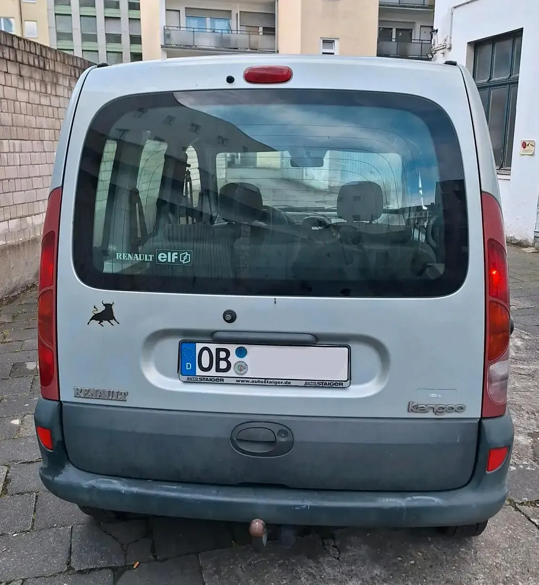 Brugt Renault Kangoo 75 HK (55 kW) 2001 Grå MPV