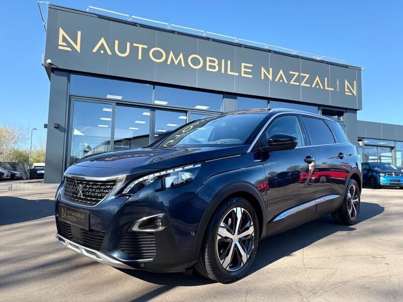 Gebraucht Peugeot 5008 Allure GT-Line 150 PS (110 kW) 2017 Blau Van / Kleinbus