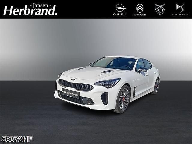Weiß sonderlack Gebraucht 2020 Kia Stinger GT-Line Limousine | 26.790 € (Superpreis) - Bild 1/4