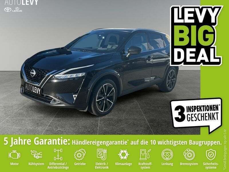 Schwarz Gebraucht 2023 Nissan Qashqai Tekna+ SUV | 26.887 € (Fairer Preis) - Bild 1/4
