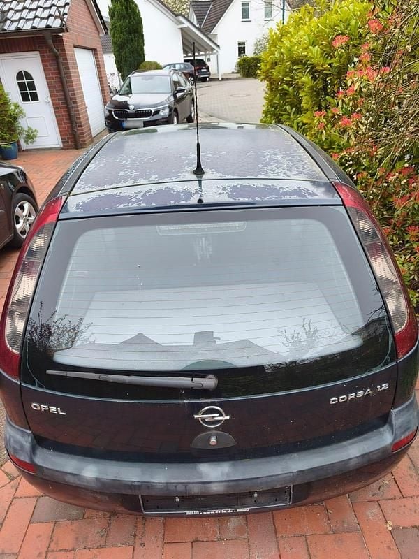 Gebraucht Opel Corsa 75 PS (55 kW) 2001 Blau Kleinwagen