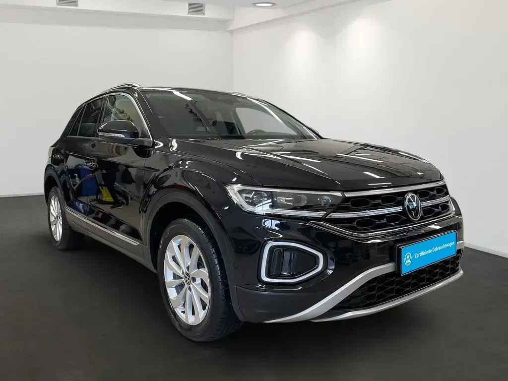 Gebraucht VW T-Roc Style 150 PS (110 kW) 2022 Schwarz SUV