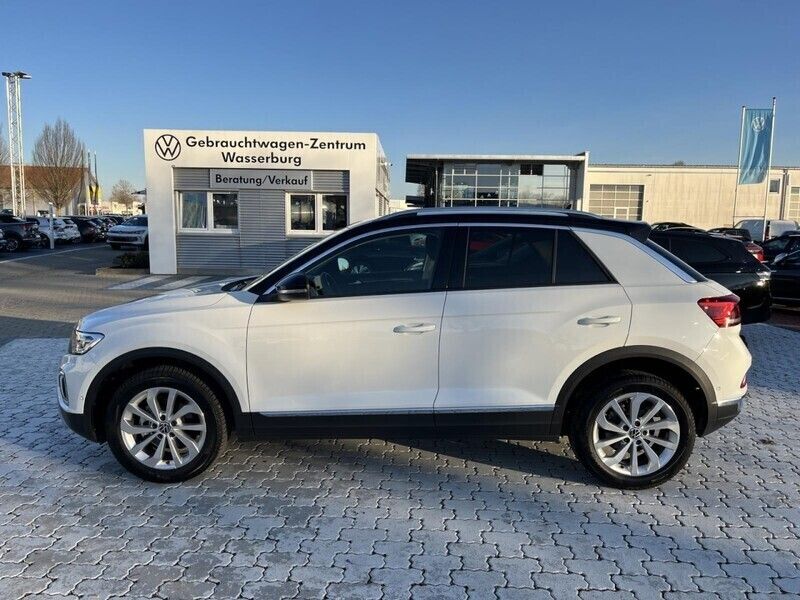 Gebraucht VW T-Roc Style 110 PS (80 kW) 2023 Pure white (weiß) SUV