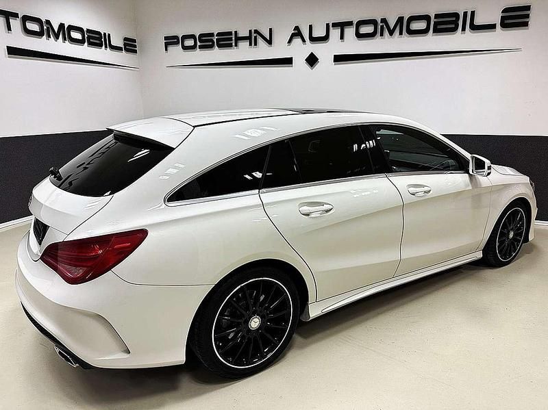 Gebraucht Mercedes CLA200 AMG line 136 PS (100 kW) 2015 Weiß Kombi