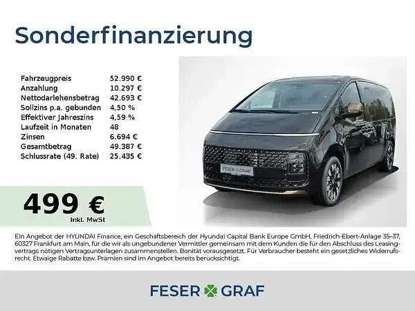 Abyss black Neu 2025 Hyundai Staria Van | 52.990 € (Etwas zu teuer) - Bild 1/4
