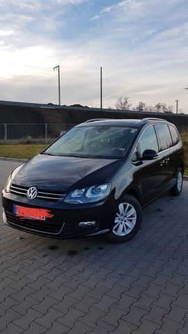 Gebraucht VW Sharan 190 PS (139 kW) 2011 Schwarz metallic Van / Kleinbus