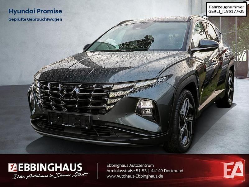 Grau Gebraucht 2023 Hyundai Tucson Prime SUV | 30.890 € (Etwas zu teuer) - Bild 1/4